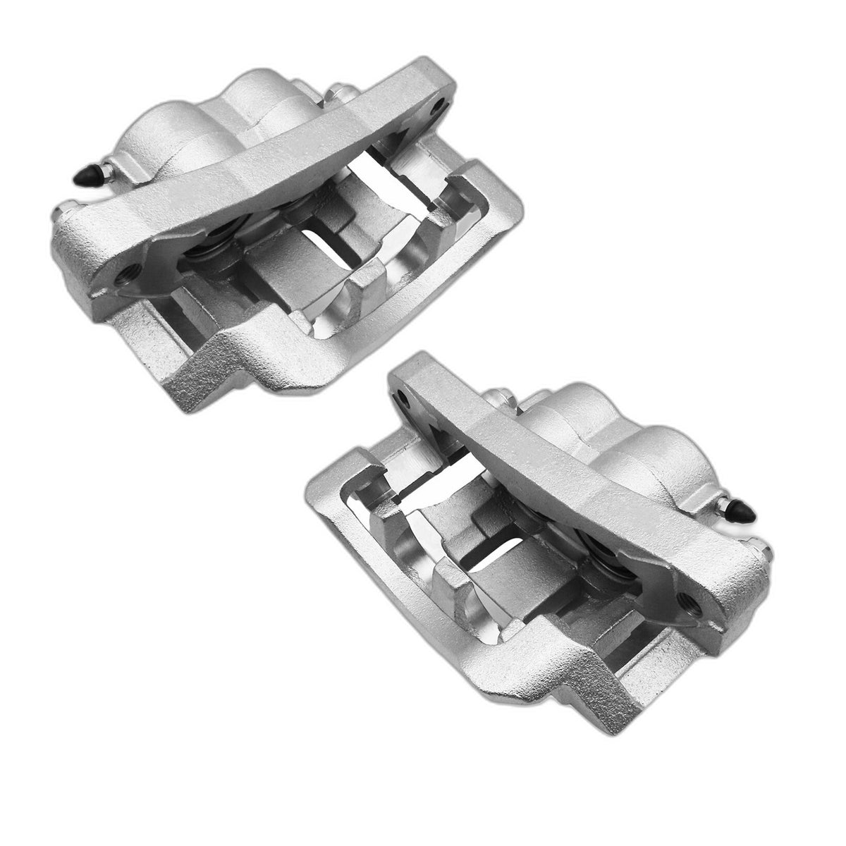 Pair Front Brake Calipers w/ Bracket for Ford Excursion F-250 F-350 Super Duty