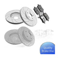 Front Rear Brake Rotors Pads Kit for Pontiac G6 Saturn Aura Chevrolet Malibu