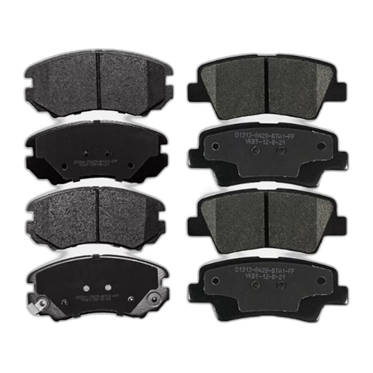 Front Rear Ceramic Disc Brake Pads Set For Kia Cadenza Sportage Hyundai Tucson