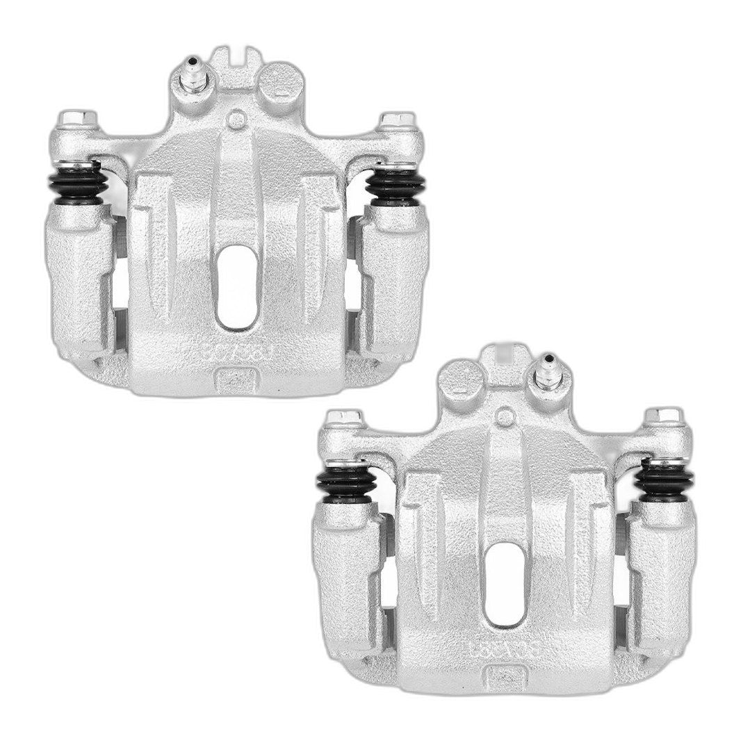 For 2007-2010 Ford Edge Rear Left Right Disc Brake Calipers w/ Bracket Pair