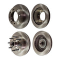 Front & Rear Brake Disc Rotors for F350 Truck F250 Ford F-350 Super Duty F-250