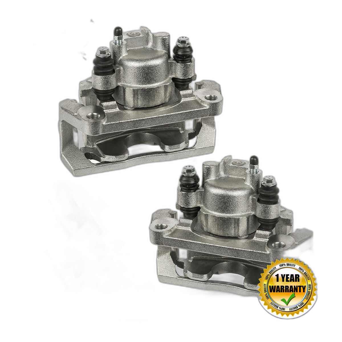Brake Caliper Pair 2 for Ford Excursion F-250 F-350 Super Duty 99-2005 Front