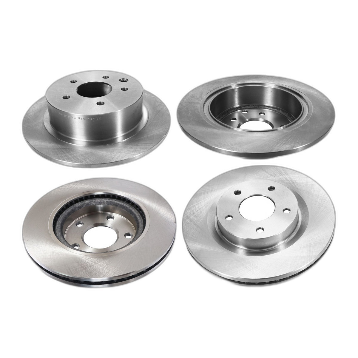 Brake Kit for 2007-2013 Nissan Altima Front Rear Disc Rotors Ceramic Brakes Pads