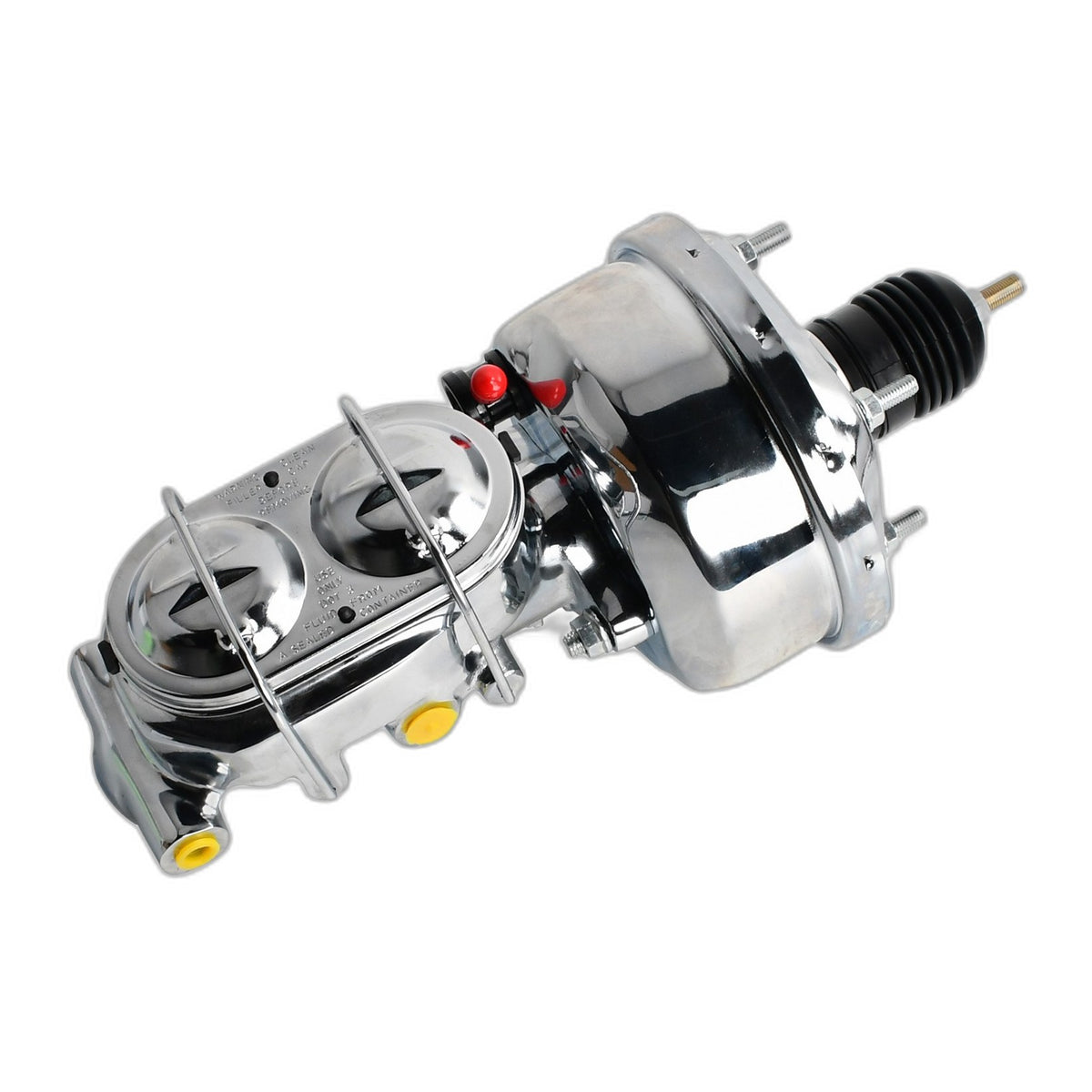 7 Inch Chrome Street Hot Rod Power Brake Booster & Master Cylinder Combo