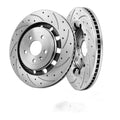 13.86in Front Drilled Rotors Brake Pads for Ford Taurus Flex Explorer