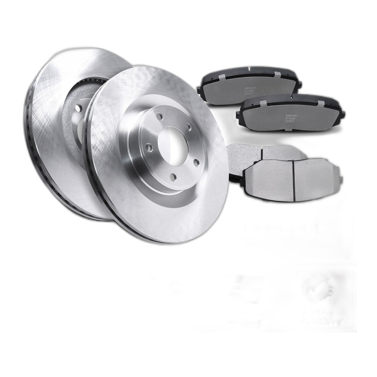 6x Front Brake Rotors &Brake Pads for Ford 2007-2009 Edge AWD 2010-2014 Edge