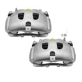 Pair Front Disc Brake Calipers with Brackets for Ford F-250 F-350 Super Duty