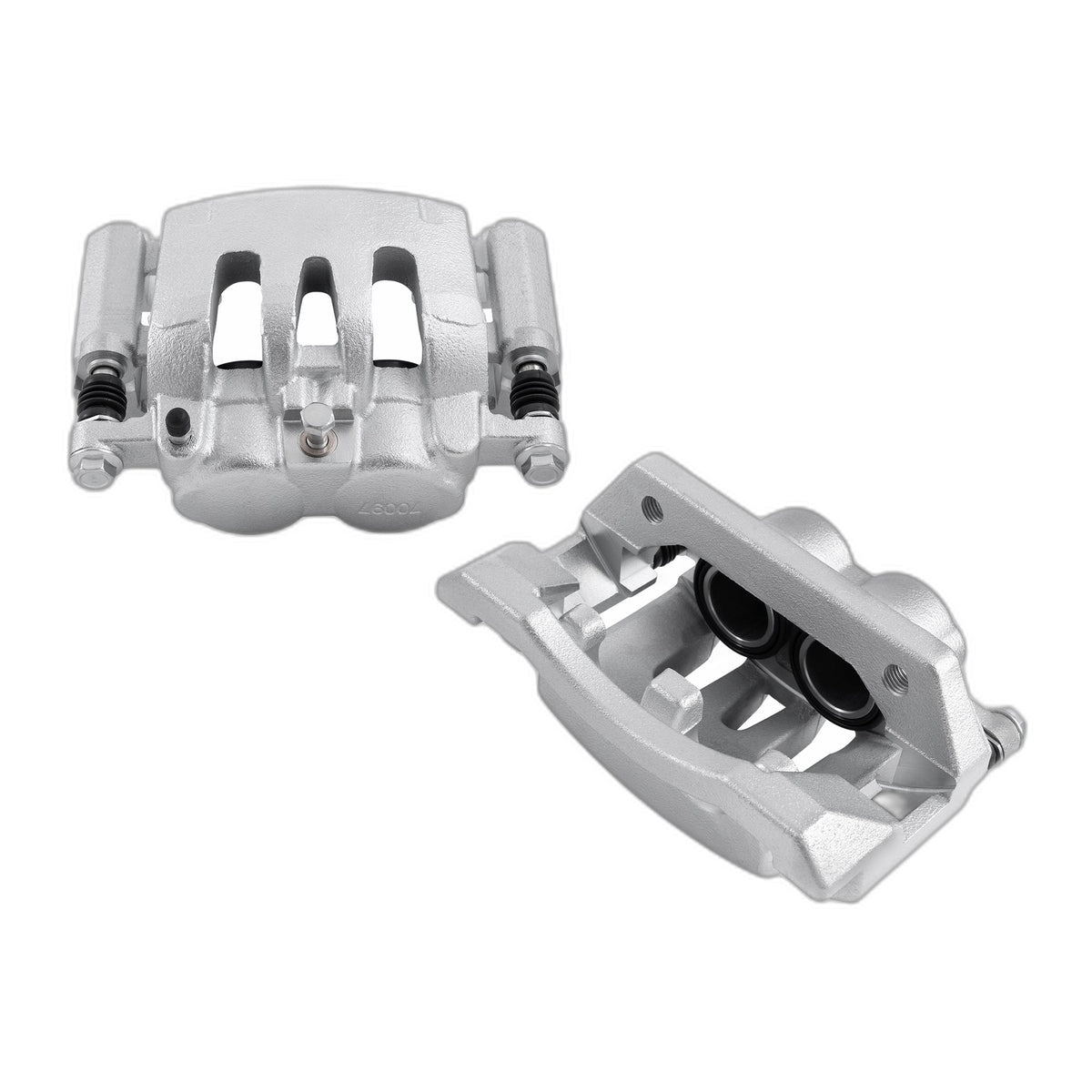 Pair Rear Brake Calipers w/ Brackets For 2008-2012 Ford F-250 F-350 Super Duty