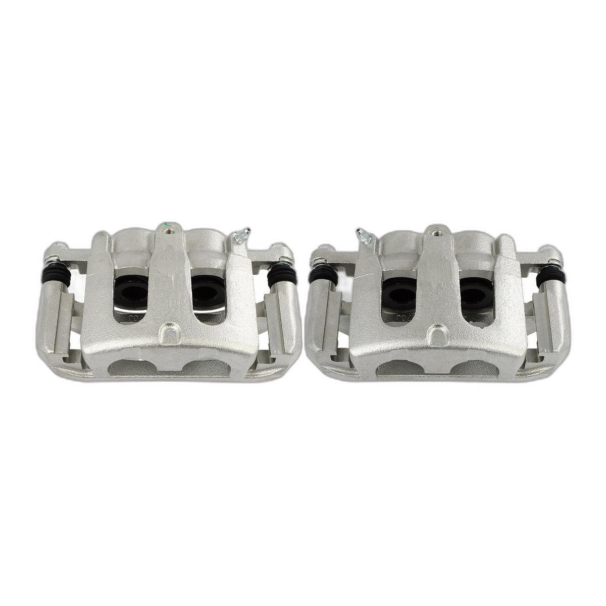 Pair Front Brake Calipers w/Bracket For 2011-19 FORD EXPLORER 13-19 LINCOLN MKT
