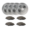 Front & Rear Brake Rotors + Ceramic Pads for 2009-18 Audi Q3 VW Tiguan