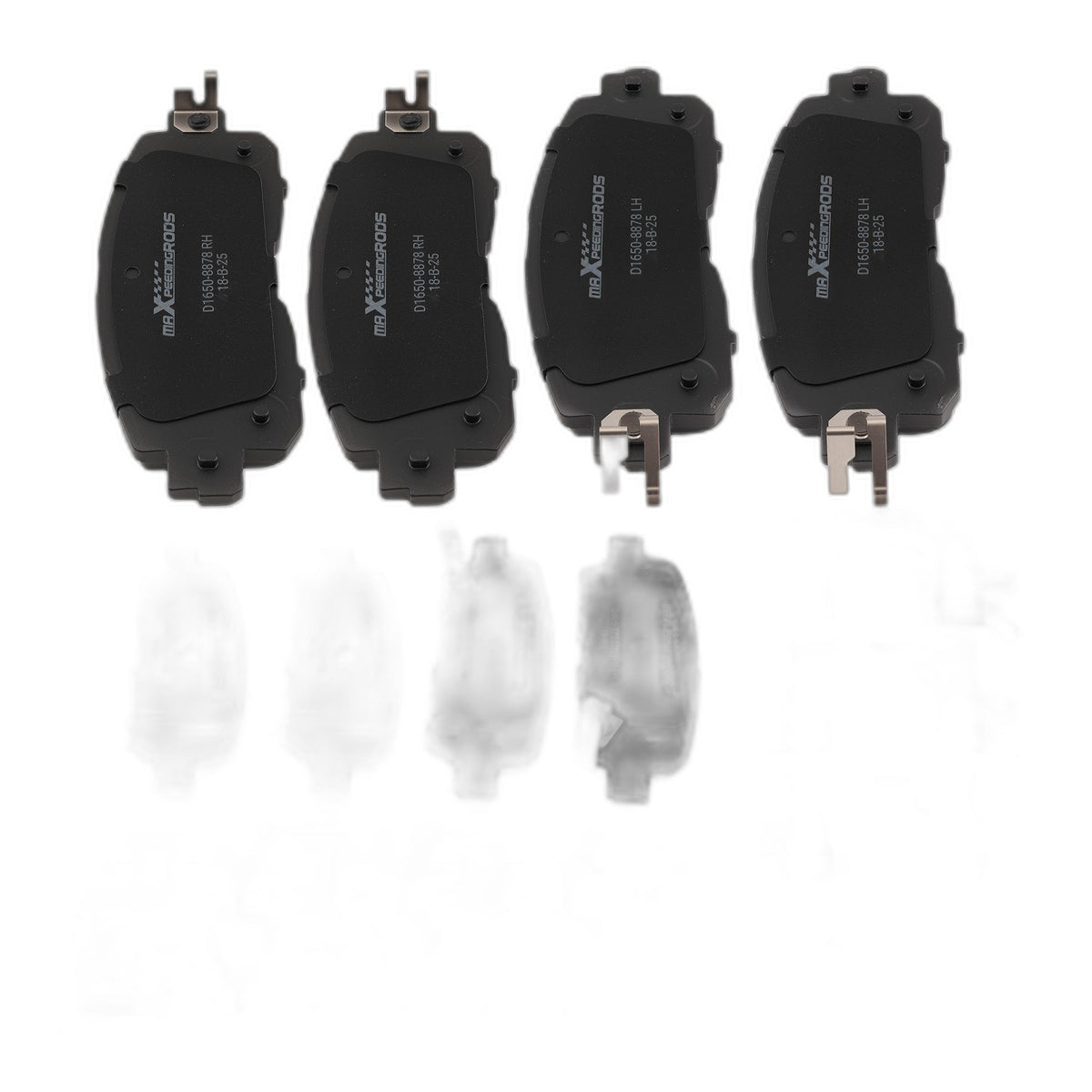 Front&Rear Ceramic Brake Pads Set for Nissan Altima 2013-2023 P-1650 P-905