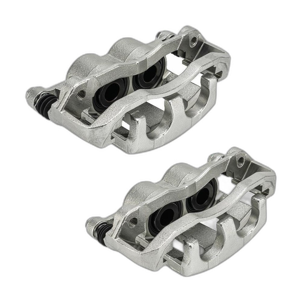 Pair Front Brake Calipers w/ Bracket For 2006-2010 Ford Explorer 6L2Z2B121A