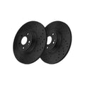 Rear Drilled Slotted Brake Rotors Pair for Acura MDX 2020