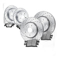 330mm Front Rear Rotors Brake Pads fit 2011 - 2020 Dodge Durango Grand Cherokee