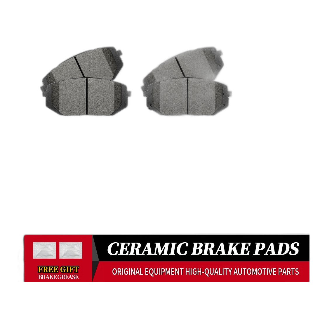 Front&Rear Ceramic Brake Pads Set for Hyundai Tucson Kia Sportage