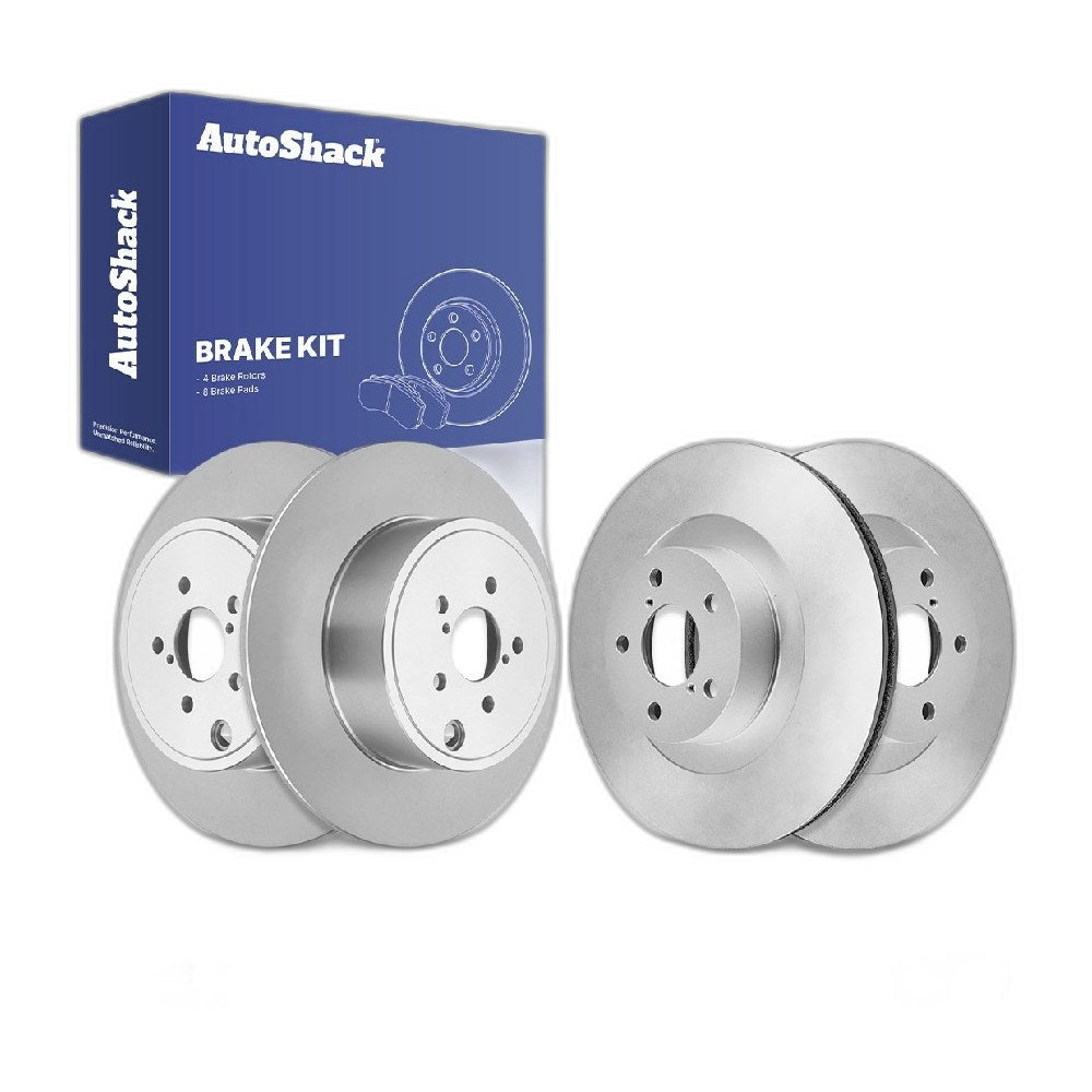 Front Rear Brake Rotors Ceramic Pads for Subaru, Outback 2010-2012, AWD H4 2.5L