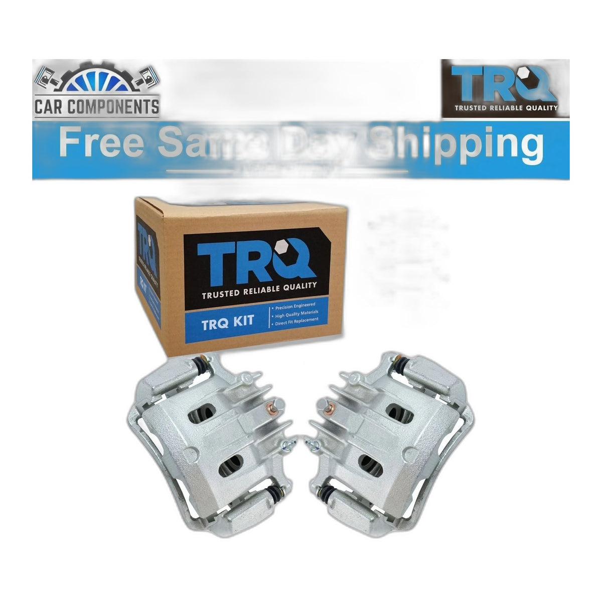 Rear Disc Brake Caliper Pair LH & RH Sides For 00-05 Ford Super Duty Pickup