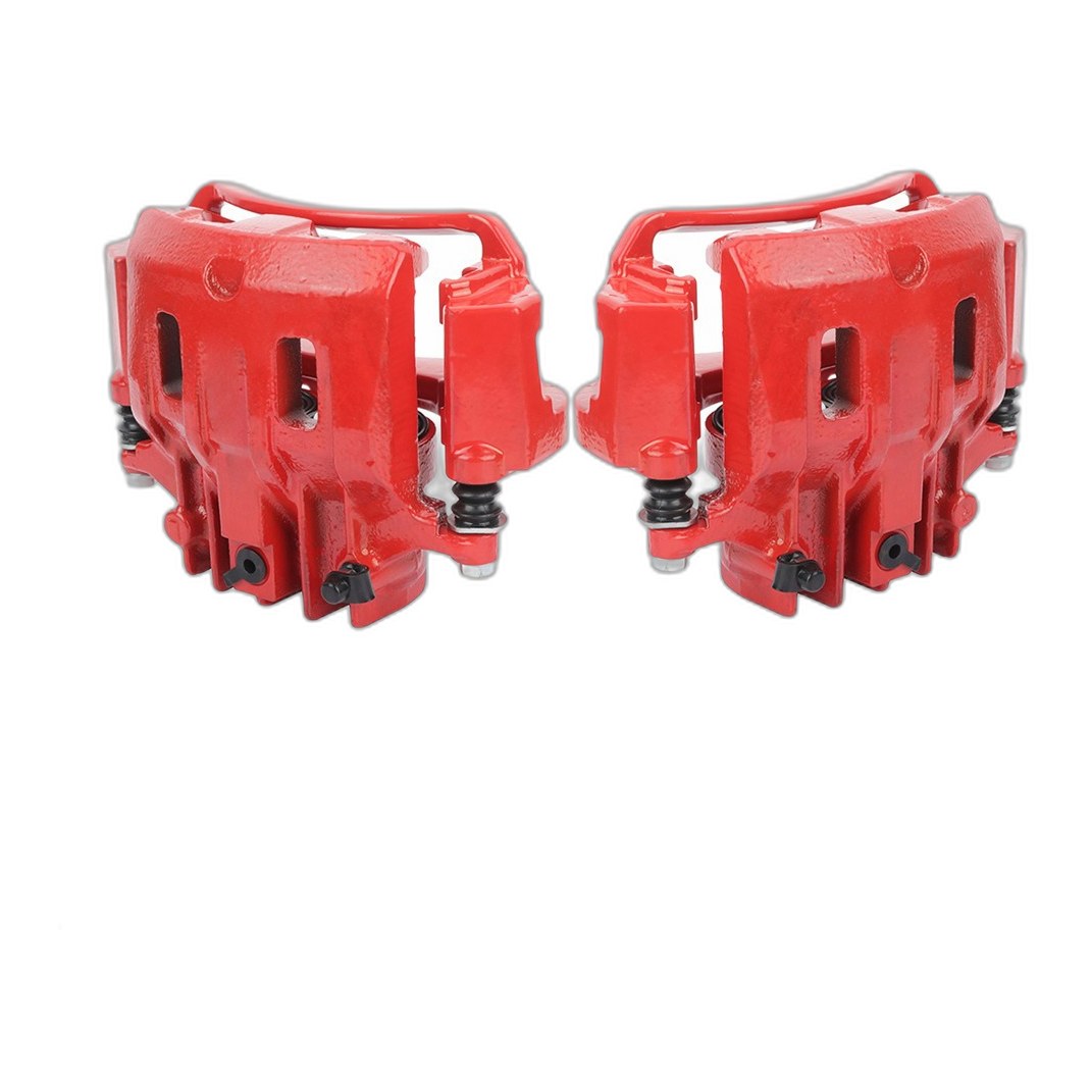 Rear Brake Calipers w/ Bracket Pair For FORD EXCURSION 00-05 F250 F350 2001-2004