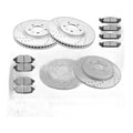 Front Rear Brake Rotors Pads Kit for Ford Taurus Flex Explorer Lincoln MKS