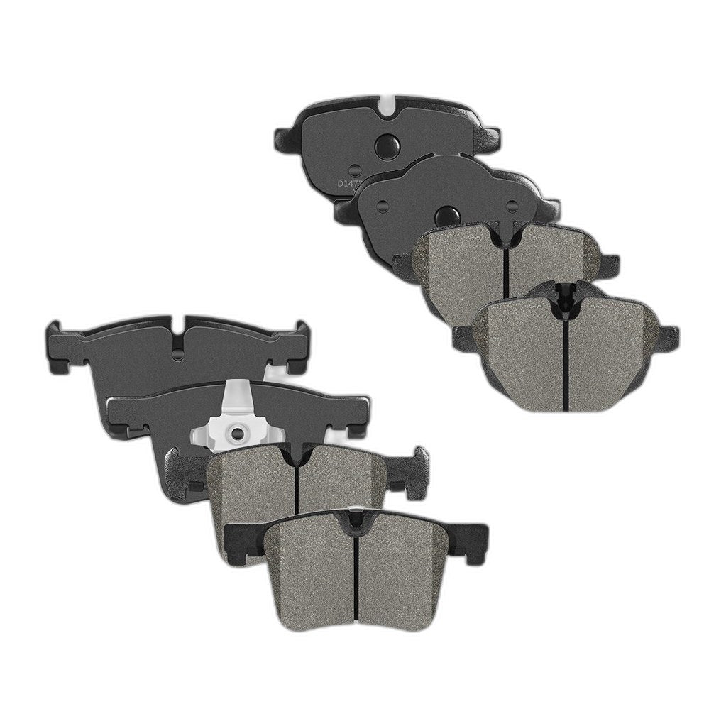 Front and Rear Ceramic Brake Pads Set for 2011 - 2014 2015 2016 2017 BMW X3 X4