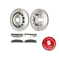 Front Brake Kit Ceramic Pads Coated Rotors For Ford Explorer 3.5L 13-19 DA1012BF