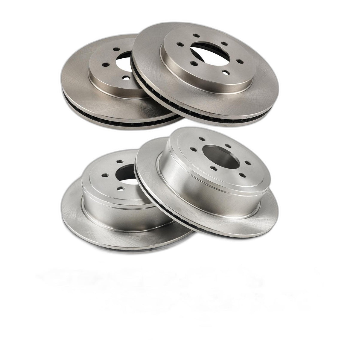 Brake Rotors & Pads Kit Front Rear Fits 2004-2008 Ford F-150 5.4L 54109 54111