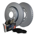 Front Brake Kit 350mm Rotors and Bosch Ceramic Pad Set For Ford F-150 HD Payload