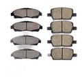 Front Rear Ceramic Brake Pads For 2018-2020 Chevrolet Traverse Buick Enclave