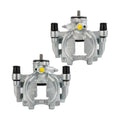 Rear Pair Brake Calipers For 2013-2020 Ford Fusion Lincoln MKZ w/ Bracket