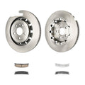 Front Ceramic Pads & Coated Rotors for 2013-2019 Ford Explorer and PI Utility