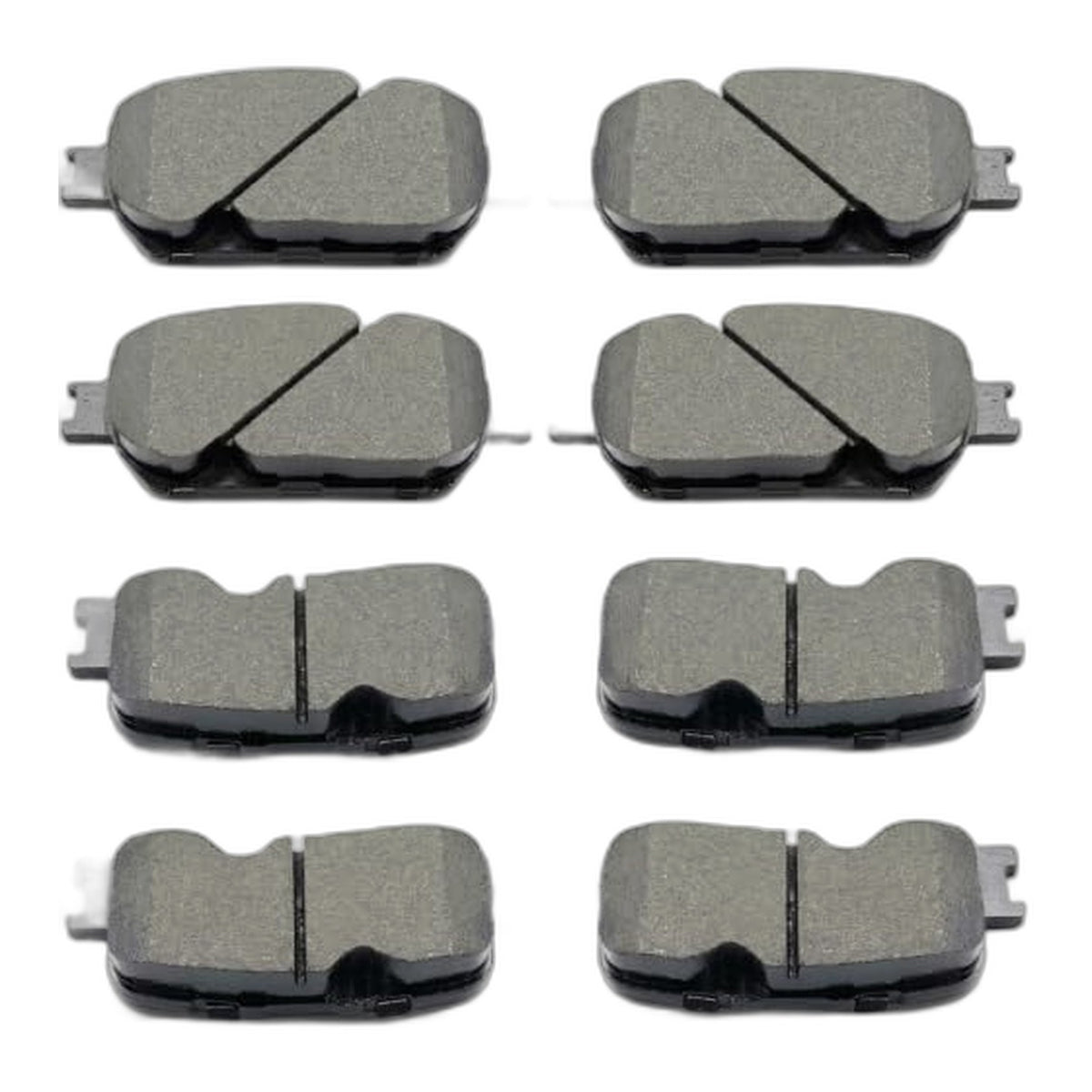 D908 D885 Front Rear Ceramic Brake Pads Set for 2002 2003 2004 2005 2006 ...