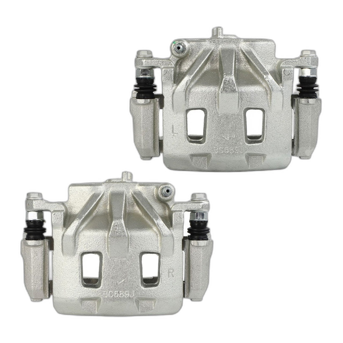 Pair Front Brake Calipers w/ Bracket For 15 2016 2017 2018 2019 SUBARU OUTBACK