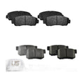 Front And Rear Ceramic Brake Pads Set For 2007- 2012 Acura Rdx