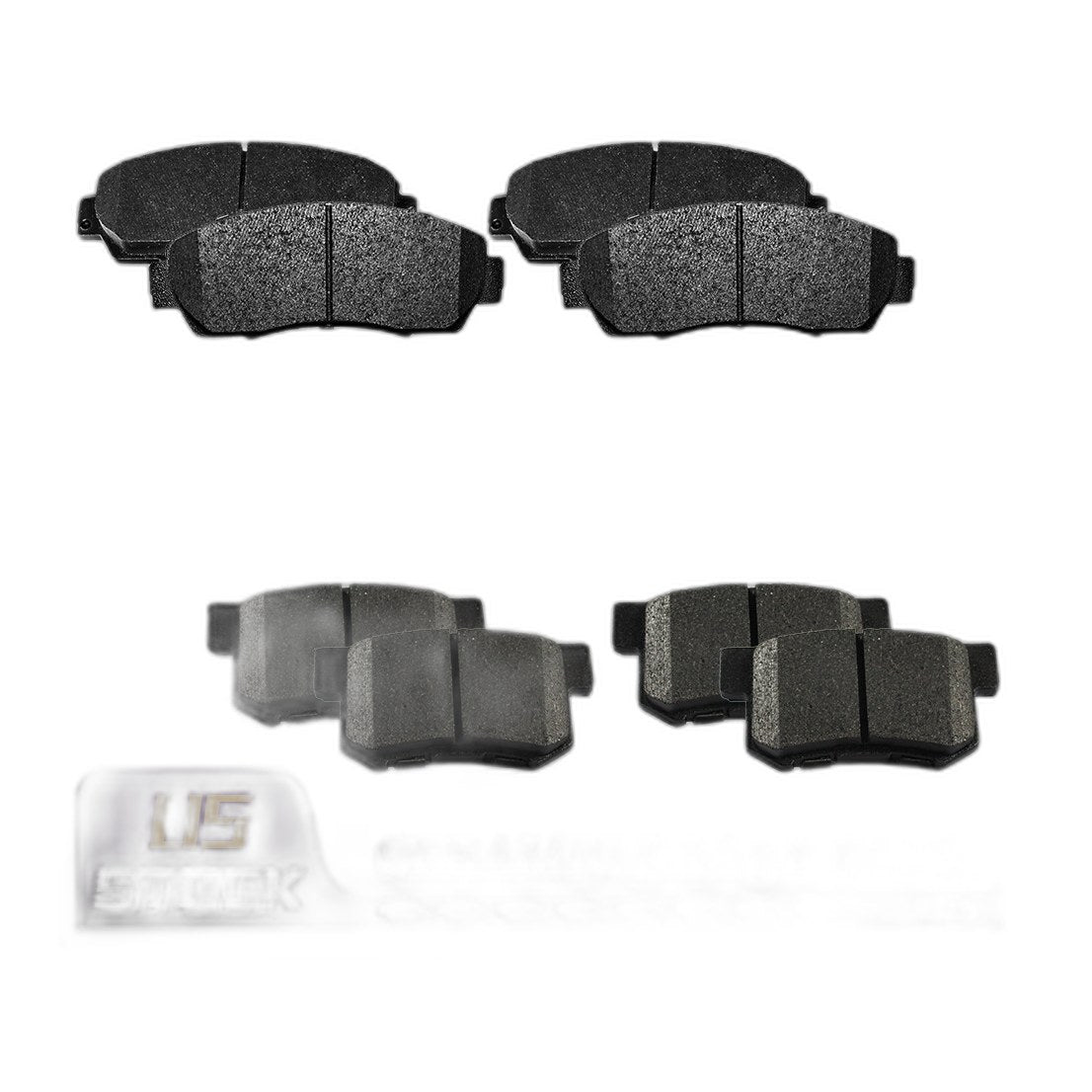 Front And Rear Ceramic Brake Pads Set For 2007- 2012 Acura Rdx