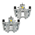 Pair Rear Disc Brake Calipers w/ Bracket For 2013-2020 Ford Fusion Lincoln MKZ