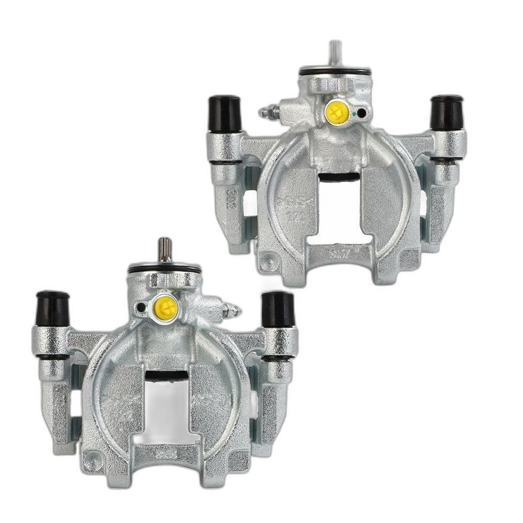 Pair Rear Disc Brake Calipers w/ Bracket For 2013-2020 Ford Fusion Lincoln MKZ