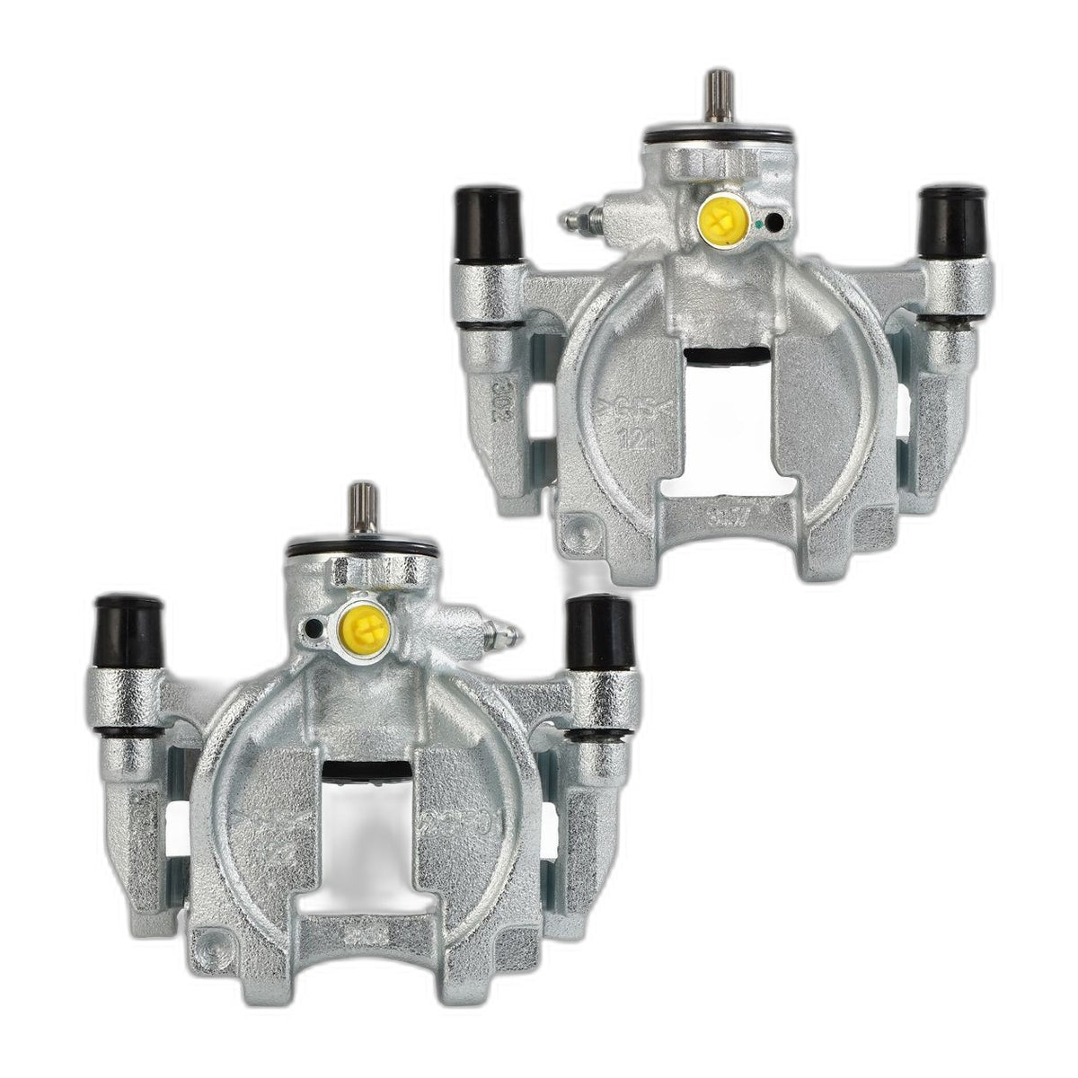 Brake Calipers w/ Bracket Rear Pair For 2013-2020 Ford Fusion Lincoln MKZ