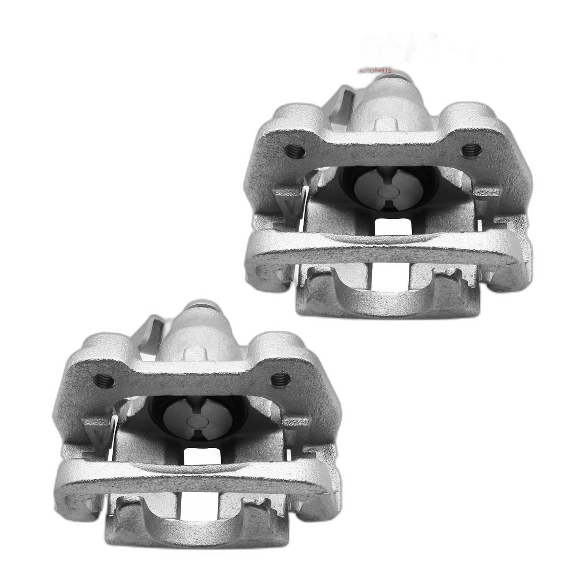 Pair Rear Brake Caliper w/ Bracket for Ford Explorer Flex Taurus Lincoln MKS MKT