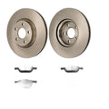 Front Brake Rotors and Front Brake Pads Kit For 2017 Ford Escape 1.5T