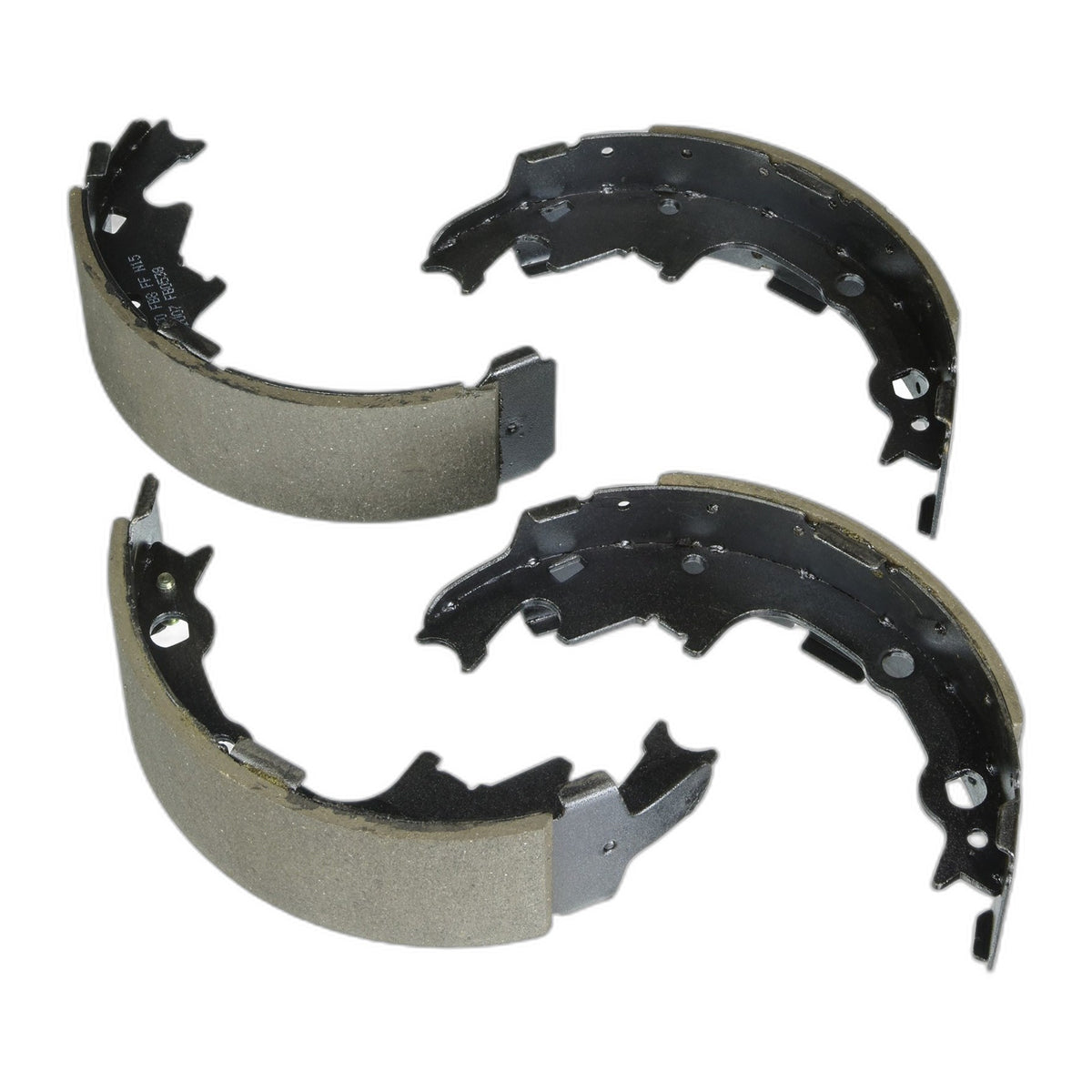 BOSCH BS538 Blue Drum Brake Shoe Set – Rear