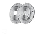 12.80" Front Drilled Brake Rotors Pads Kit for 2011 - 2019 Ford Taurus Explorer