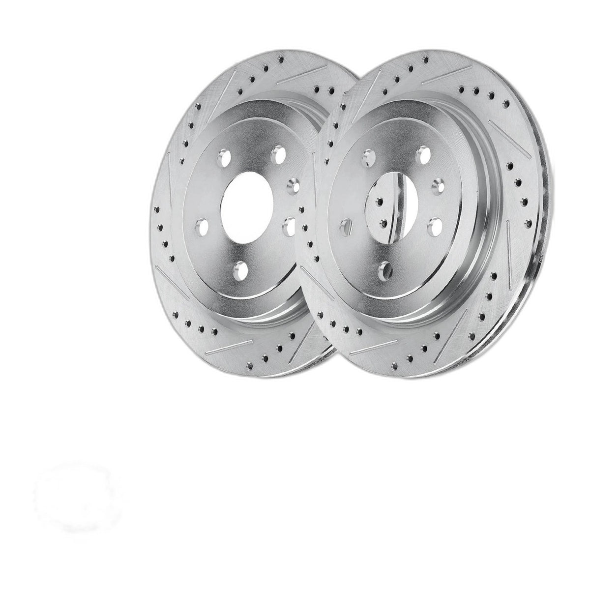 12.80" Front Drilled Brake Rotors Pads Kit for 2011 - 2019 Ford Taurus Explorer