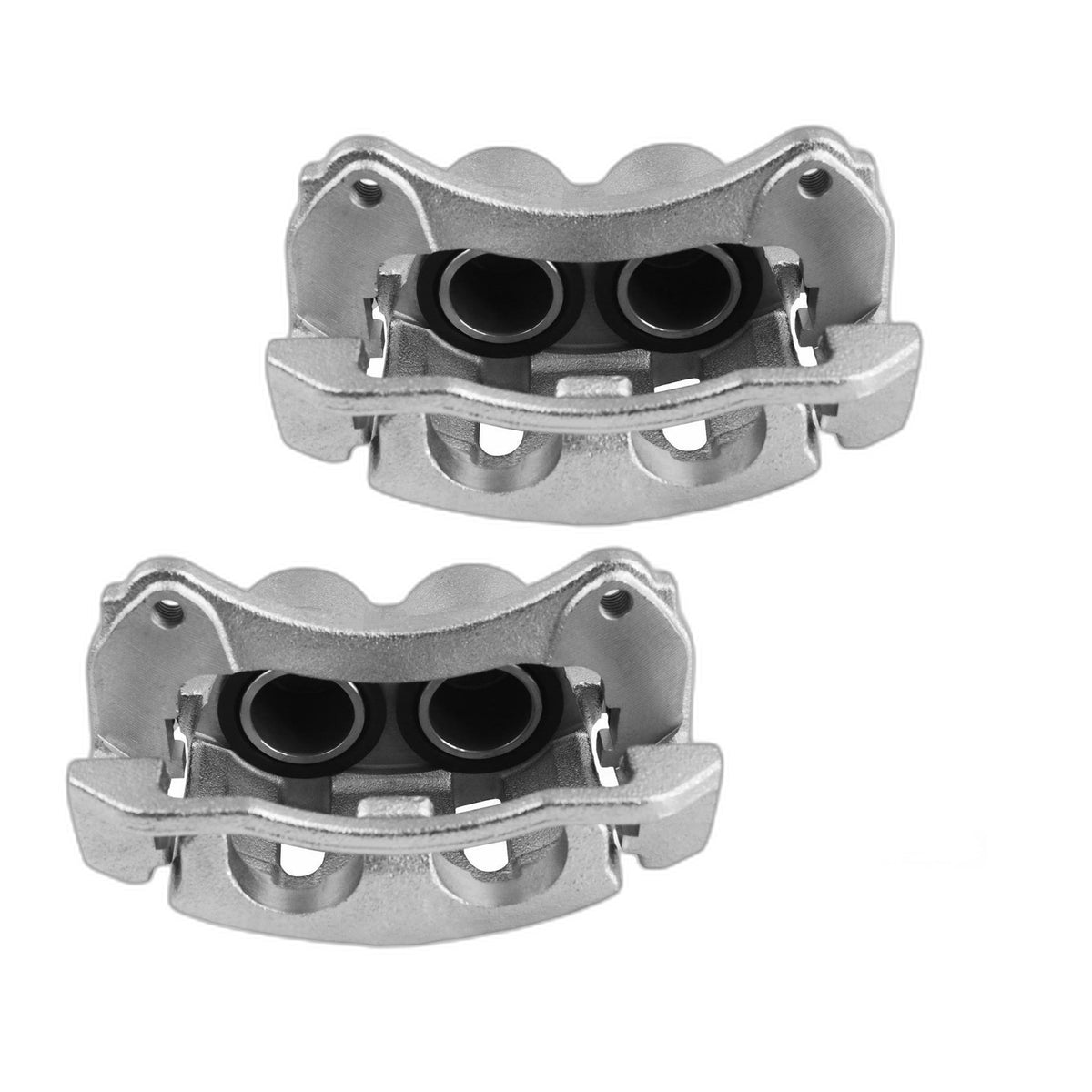 Front Left Right Disc Brake Caliper with Bracket & Hardware Pair for Ford Mazda