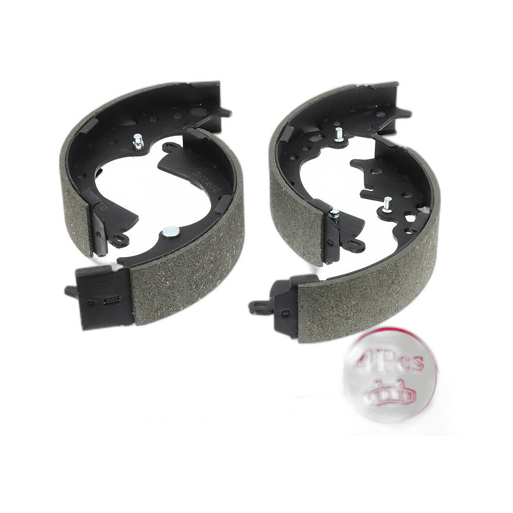 Pair REAR Drum Brake Shoes Set for 2005 - 2021 Toyota Tacoma 2.7L 3.5L 4.0L