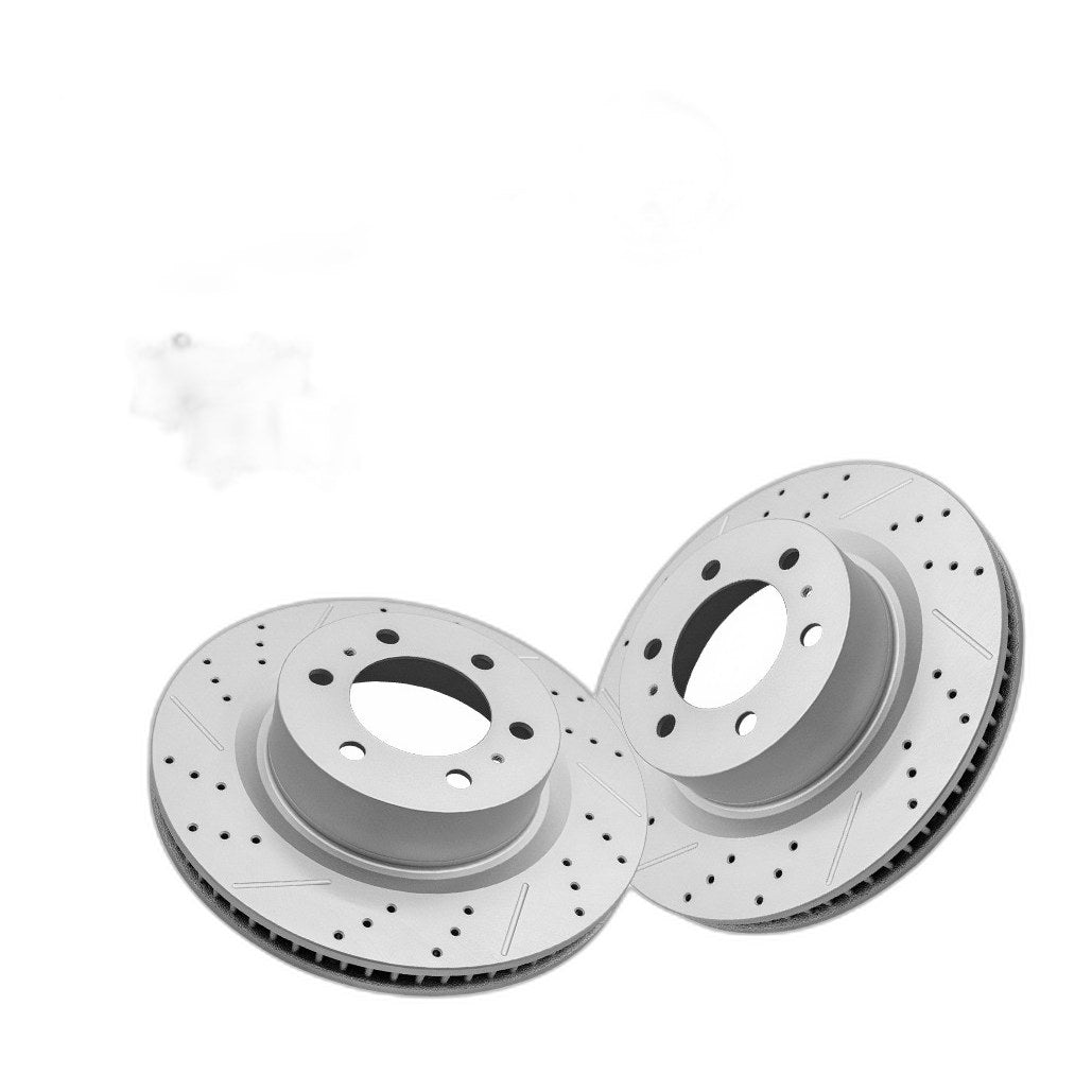 Front Brake Rotors Ceramic Pads w/ Hardwarefor Toyota Tundra 2022 2023 2024 2025