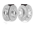 FWD Front Rear Disc Rotors Brake Pad Kit for 2017-2019 Ford Escape 1.5L 2.5L