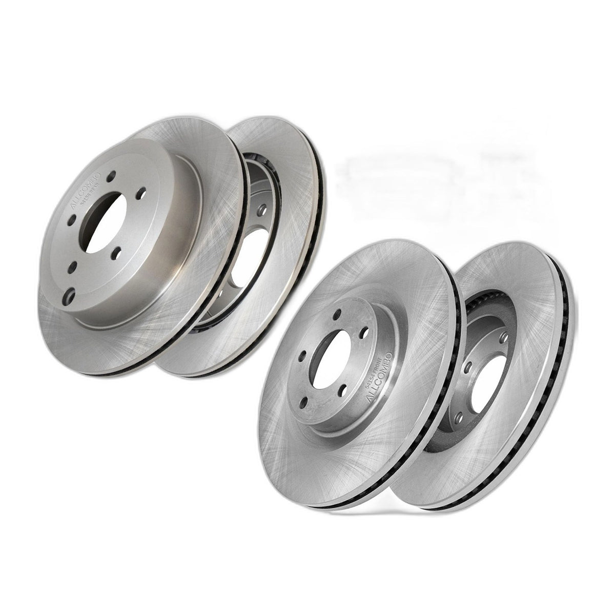 3.5L Front Rear Brake Rotors Pads Kit for 2007 - 2010 Ford Edge Lincoln MKX