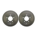 Rear Disc Brake Rotors Ceramic Brake Pads Kit for 2009 Hyundai Azera 3.3L