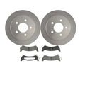 Rear Disc Brake Rotors Brake Pads Kit fits Jeep Grand Cherokee