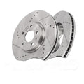 11.81 in Front Drilled Brake Rotors Pads Kit for Ford Fusion 2013 2014 - 2020